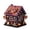 Black 02#, variant on Halloween Spooky Cute Candy House Diamond Art Kit, Sparkling DIY Diamonds 3D House Handmade Craft Ornament for Tree Home Mantel Shelf Fireplace Display Party Holiday Decoration Craft Lovers Gift