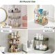 thumbnail image 3 of Bathroom Counter Organizer,2 Tier Vanity Tray,Multifunctional Bathroom Cabinet Counter Shelf - Golden, 3 of 3
