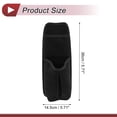 thumbnail image 4 of Estuche para Gafas de Sol de Coche Unique Bargains Soporte Universal para Gafas de Sol de Coche Piel de Oveja Negro 36x14.5cm 1 Pcs, 4 of 7