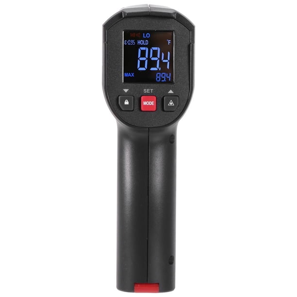Termómetro Infrarrojo Dispositivo De Prueba De Temperatura De Alta Precisión Termómetro Infrarrojo Profesional Sin Tacto Con Pantalla Digital Para La Industria Inevent TO003580-00