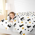 thumbnail image 2 of Feelyou Cat Kitten Twin Comforter Sets, Cute Animal Bedding Set, 2pcs, 2 of 6