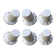 thumbnail image 1 of Perilla de control de volumen de 6 piezas Perilla de altavoz ajustable de repuesto de 10 puestos Audio blanco Cola Perilla de control de velocidad, 1 of 8