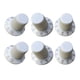 thumbnail image 1 of 6 x Perilla de interruptor de volumen de audio Tapa de perilla Piezas de repuesto ajustables Perilla de altavoz blanco, 1 of 9
