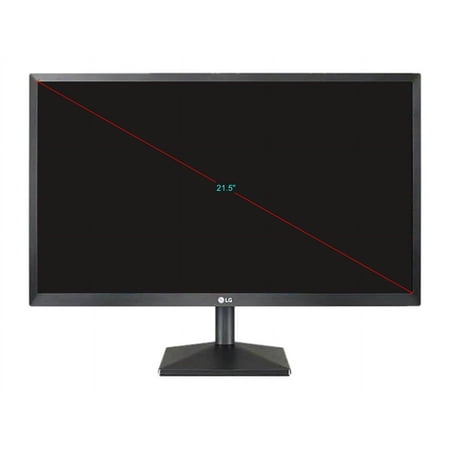 LG - 22" Class IPS FHD Monitor - Black