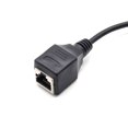 thumbnail image 3 of 3.5mm Male to RJ45 Female Ethernet LAN Jack Adapter Cable Touch Control Devices Network Audio Extension Cord, 3 of 4