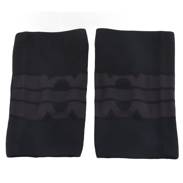 2 uds rodillera protectora de invierno antideslizante rodillera manga de compresión para hombres mujeres corriendo baloncestoL