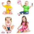 thumbnail image 4 of Juego de instrumentos musicales MAXZONE 12 piezas para niños con bolsa rosa, 4 of 8