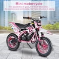 thumbnail image 1 of ASKMZ 49cc Gas Kids Dirt Bike, 2-Stroke Off-Road Motorcycle with Front Rear Disc Brakes, 1 of 14