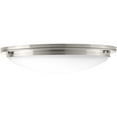 thumbnail image 1 of Progress Apogee 21" LED Flush Mount Ceiling Light P350071-009-30, Nickel, 1 of 2