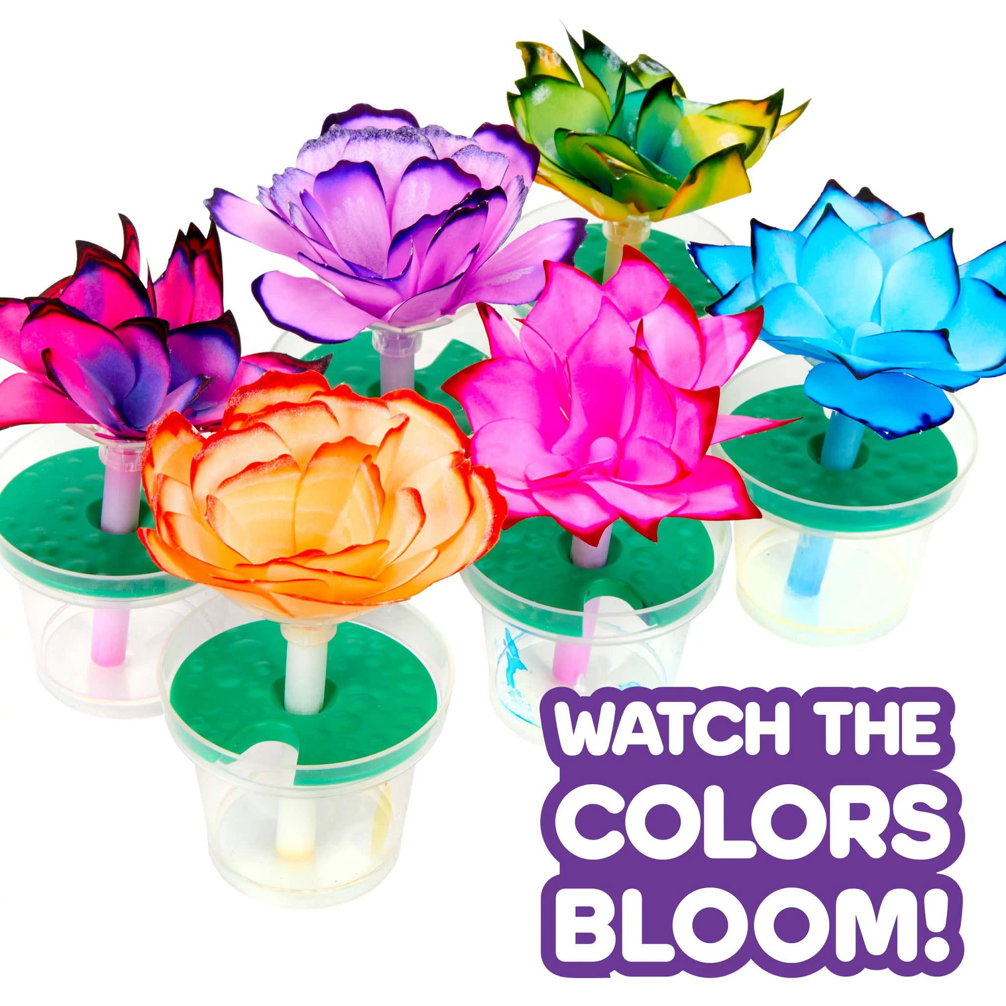 Crayola Paper Flower Science Kits for Kids, Stem Toy, Educational Gifts for Teens, Arts & Crafts Set