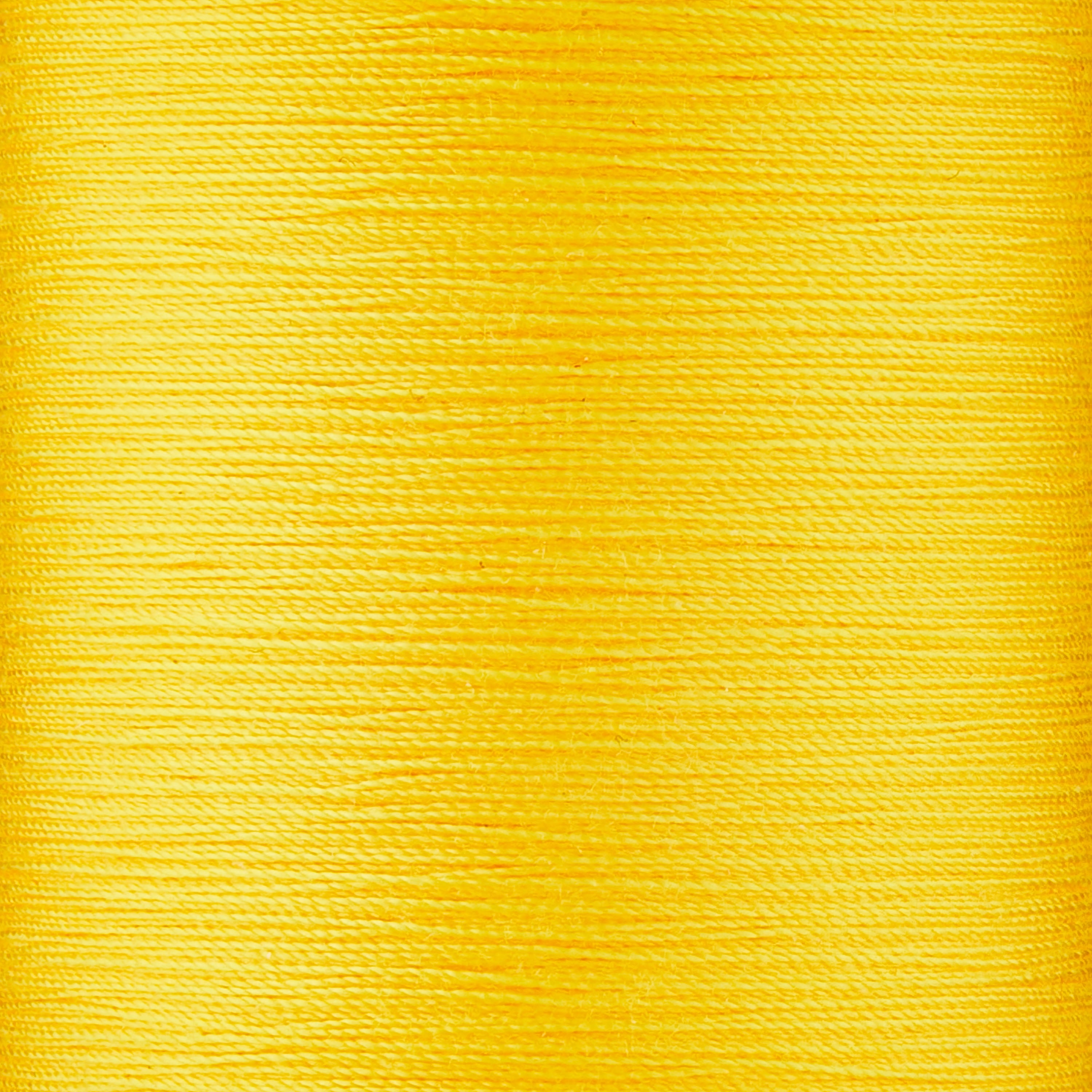 Hello Hobby Deep Yellow 100% Polyester All Purpose Thread, 300 Yards