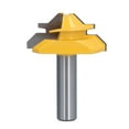 thumbnail image 4 of Loewten 1/2in Shank Router Bit, Anti Backlash Wood Milling Cutter For Woodworking Projects, 4 of 8