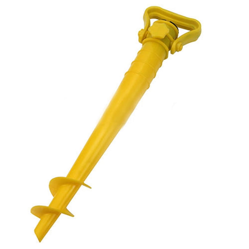 NUOLUX Adjustable Beach Umbrella Sand Ground Anchor Spike Umbrella