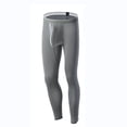 thumbnail image 2 of Fewfanhot Men's Ice Silk Blend Thermal Pants Long Johns with Mid Waist Design for Comfortable Wear Exercise and Daily Activities, 2 of 4