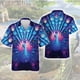 thumbnail image 2 of Nueva camisa de moda con diseño de pájaro para hombre, camisas casuales de verano de manga corta, blusas hawaianas con estampado 3D de pavo real para playa, blusa masculina Harajuku, 2 of 5
