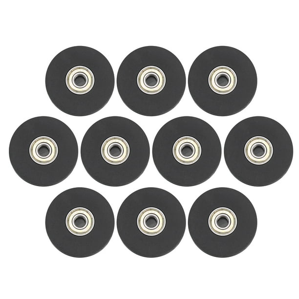 10 piezas de 50 mm de nailon para ejercicios de fitness, poleas de rodamiento, accesorios para gimnasio en casa, accesorios para ejercicios de entrenamiento de fuerza