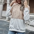 thumbnail image 2 of Cilsoka Lightweight Hoodie Women Blue Crewneck Sweatshirts Women Graphic Pullover Sweatshirts for Women with Zipper Womens Long Sleeve Tops Casual White My Orders past Orders, 2 of 6