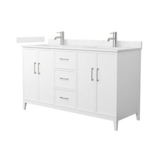 Wyndham Collection Wch717160d-Vca-Unsmxx Elan 60" Free Standing Double Basin Vanity Set -