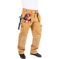 thumbnail image 3 of Skylinewears Men cargo pants Workwear Trousers Utility Work Pants with Cordura Knee Reinforcement Khaki W38-L34, 3 of 6