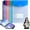 6pcs-b, variant on 11-Hole Expanding File Pockets Assorted Colors, 6/12PCS Expandable Plastic Envelopes Binder, Waterproof Expandable Transparent Folders for 2/3/4 Ring Document Pouch for School Home Office (6PCS-A)