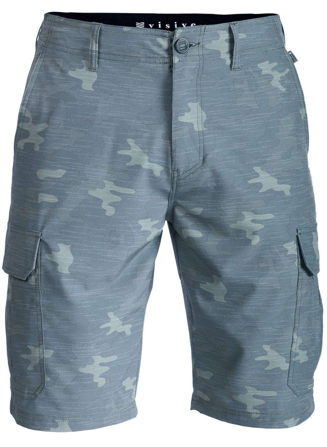 Big Mens Hybrid Cargo Pockets Shorts 
