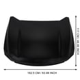 thumbnail image 4 of For 2020-2023 GMC Acadia: Steel Hood Skin Replacement, 4 of 6