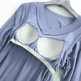 thumbnail image 4 of Ailaofu Women's Casual Modal Pullover Sweatshirts V Neck Comfort Active T-Shirt Tops, 4 of 4
