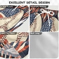 thumbnail image 2 of FORMRS Boys Swim Trunks Quick Dry Mesh Liner Boardshorts Sizes XS-XL, Baseball Pattern, 2 of 7