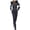 Black, variant on Womens Winter Onesies Ski Jumpsuits Outdoor Sports Waterproof Snowsuit Removable Collar Coat Jumpsuit Black S