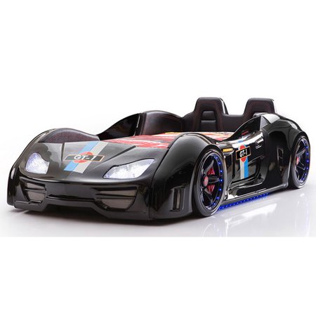 Twin Car Bed With Opening Door And Interior Turbobeds Twin Car Bed With Opening Door And Interior Turbobeds