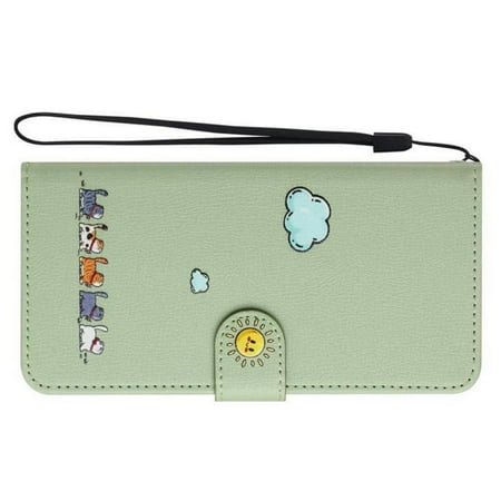 SDFGTstore Premium Protective Housing Sleeve Sun Cloud Build In Card Storage Compartment