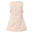 thumbnail image 2 of Richie House Girls' Girl Sleeveless Dress With Front Bow And Ruffle RH1745, 2 of 2