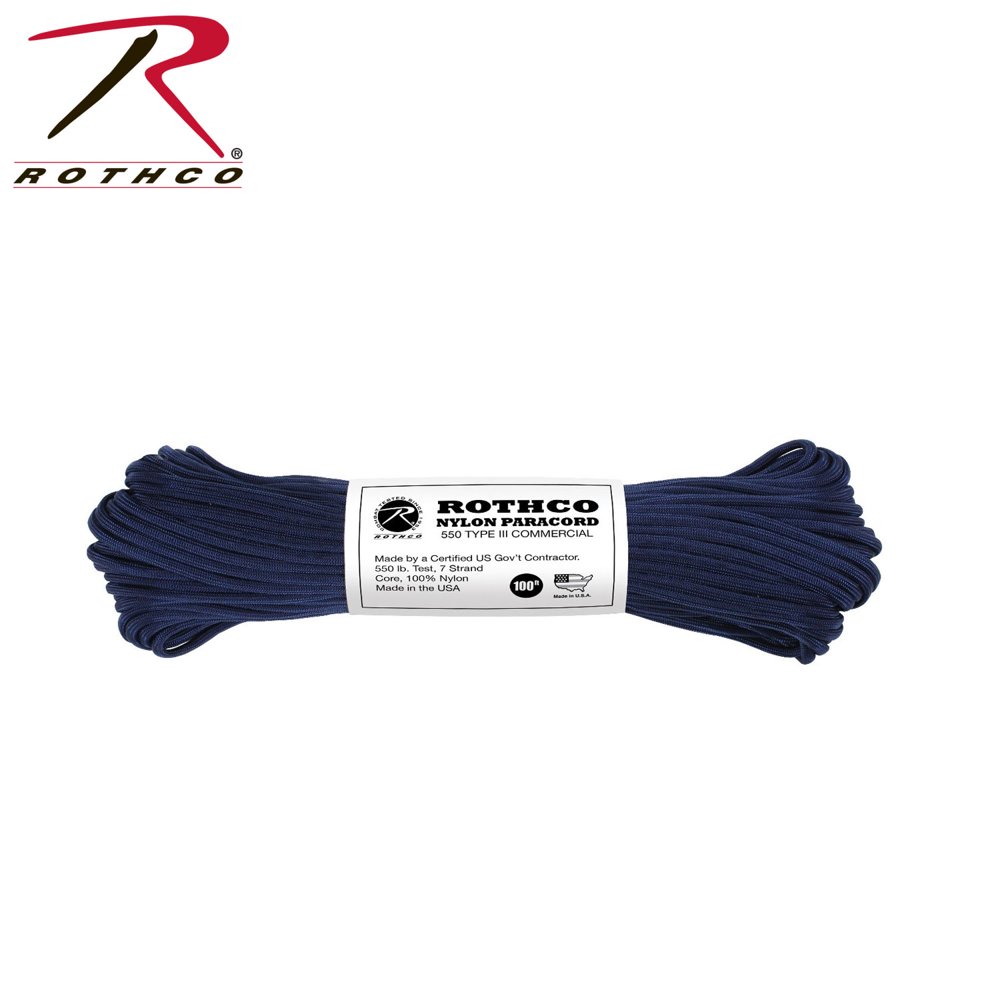 Nylon Paracord Type III 550 LB 100FT