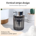 thumbnail image 4 of EIGTHTAIL Foaming Hand Soap Dispenser Bathroom Soap Dispenser or Lotion Dispenser for Kitchen Refillable Clear Glass Soap Dispenser with Large Pump (Clear-Foaming) for Essential Oil Shamp, 4 of 10