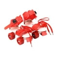 thumbnail image 5 of GARENDE Adjustable Roller Skates for Kids Four Wheels for Children Ages 3-6 Beginner Red, 5 of 9