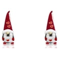 thumbnail image 3 of Naiovety Navidad Barba Larga Muñeca Adorable de Navidad Ornamento con Sombrero Centro de Decoración Escritorio Decoración Sobre Sobre 2Conjunto, 3 of 6