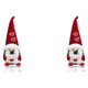 thumbnail image 3 of Naiovety Navidad Barba Larga Muñeca Adorable de Navidad Ornamento con Sombrero Centro de Decoración Escritorio Decoración Sobre Sobre 2Conjunto, 3 of 6