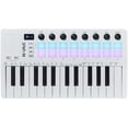 thumbnail image 1 of Teclado MIDI M-VAVE de 25 teclas y 16 almohadillas de batería retroiluminadas con batería, 1 of 9