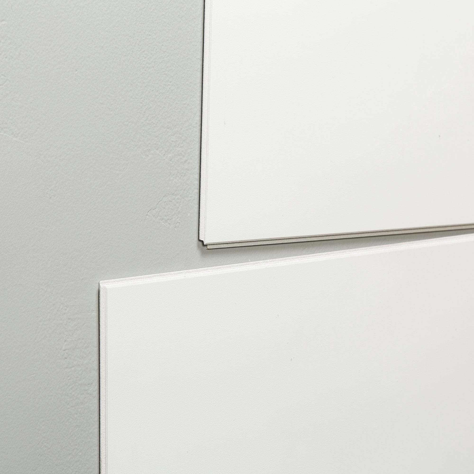 Palisade 25.6in x 14.8in Vinyl Wall Tile Shower Kit in Dusty Pearl