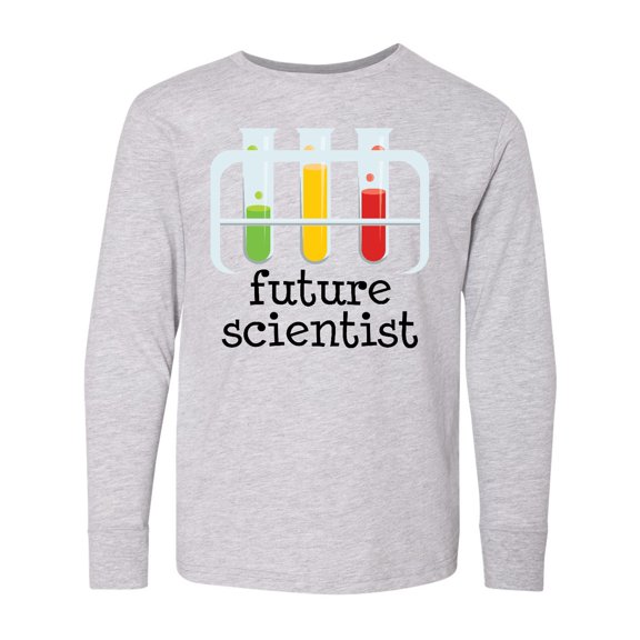 Inktastic Future Scientist Chemist Chem Teacher Long Sleeve Youth T-Shirt