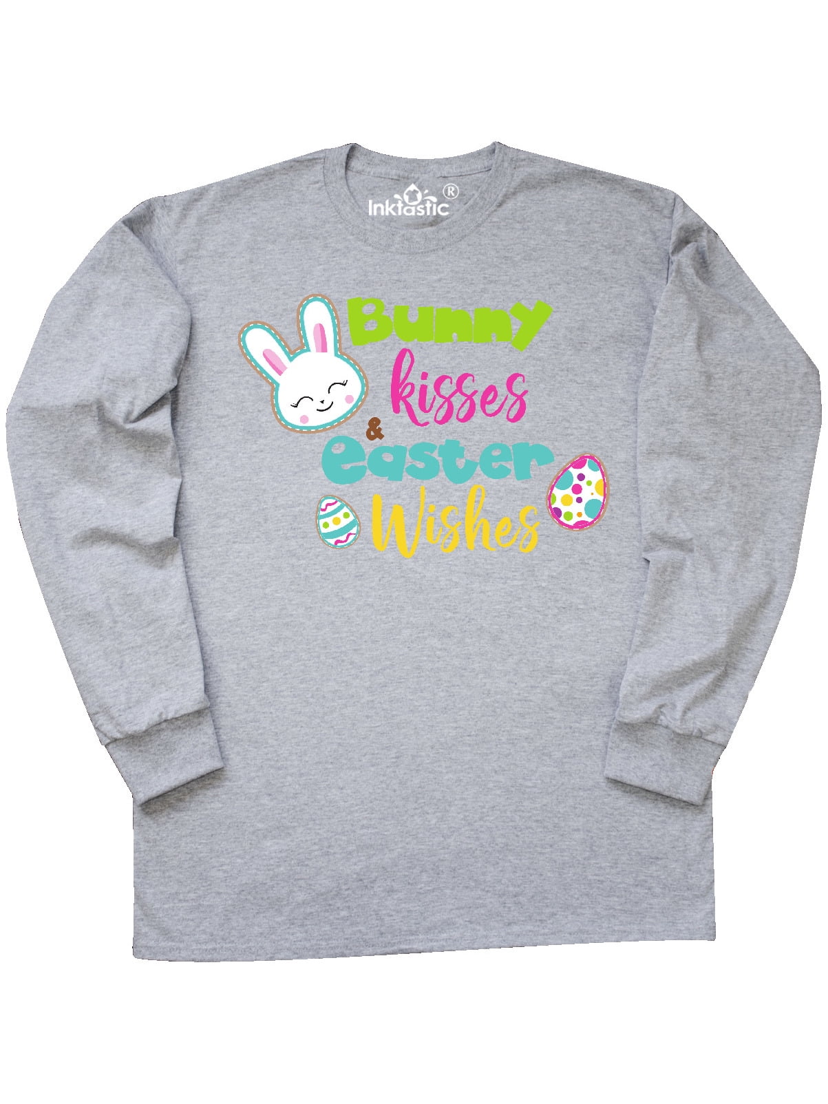 inktastic Easter Wishes Bunny Kisses Toddler T-Shirt