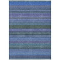 thumbnail image 2 of Addison Rugs Chantille Indoor/Outdoor Transitional Stripes Blue Washable Rectangle Rug, 8' x 10', 2 of 6
