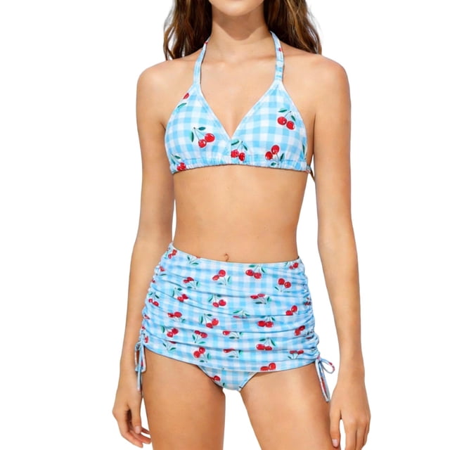 Baby Boy Shorts Set de verano lindo de playa de tres piezas traje de baño con cojín de pecho para niños Niñas pequeñas conjuntos cortos