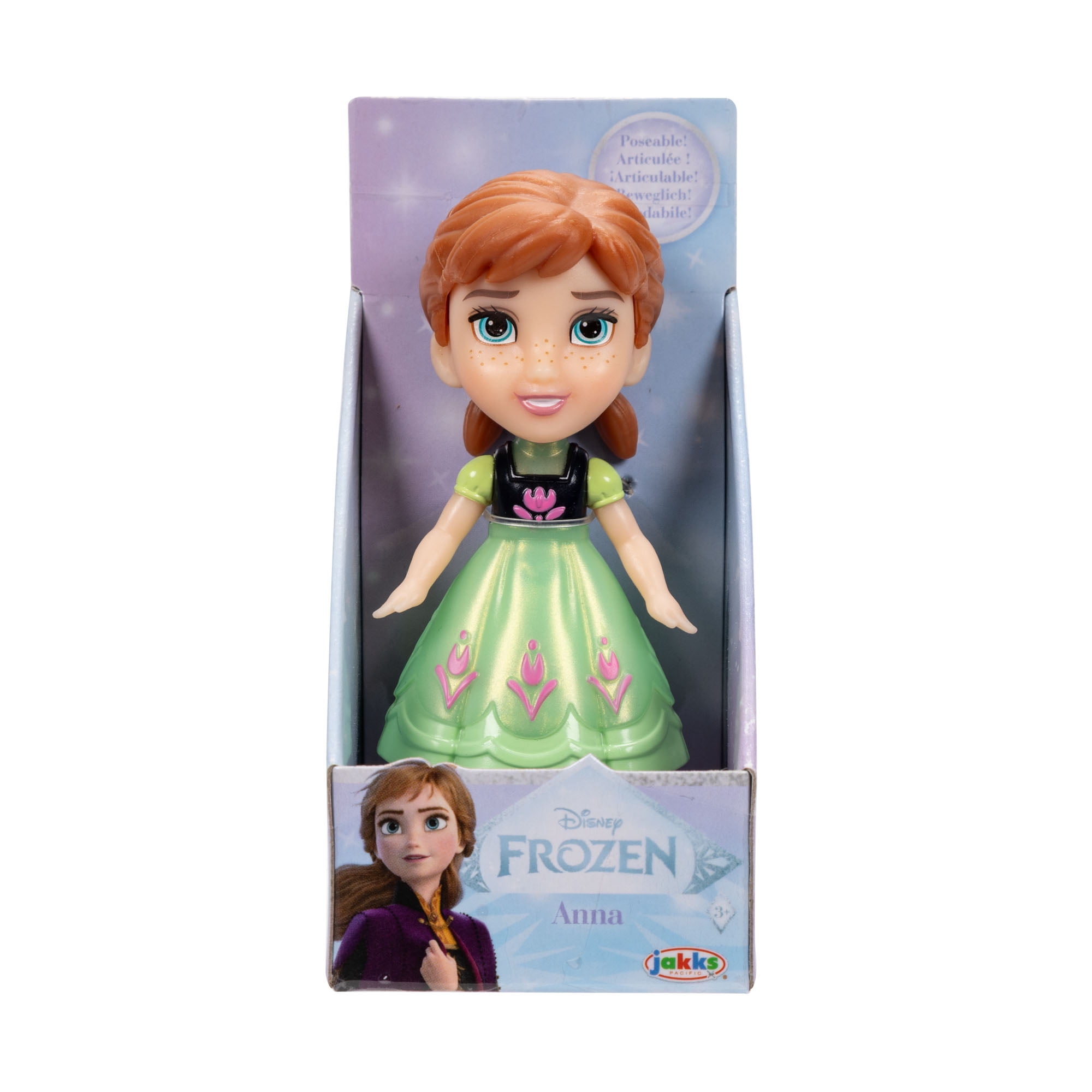 Disney Frozen Anna Doll 3 Inch Collectible Toy Figure