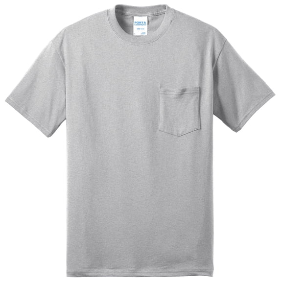 Port & Company Tall Core Blend Pocket Tee. PC55PT