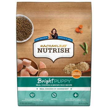 Rachael Ray sh Bright Puppy Dry Dog Food, Real Chicken & Brown Rice Recipe, 6 lb. Bag