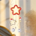 thumbnail image 4 of Campanas De Viento Atrapasueños de cristal K9 creativo con estrella de cinco puntas (rojo) Ndcxsfigh Libre de BPA, 4 of 6