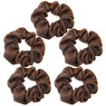 thumbnail image 1 of 5 Pcs Chouchous à Bulles pour Cheveux, Couleur Unie, Bandes Élastiques pour Cheveux, Chouchous à Nouer, 1 of 10