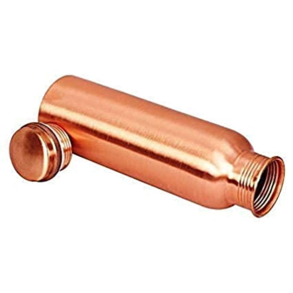 Pure Copper Bottle With Leak Proof Contains Ayurveda Health Benefits For Drinking Water Bottle 1000 Ml