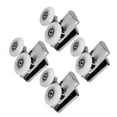 thumbnail image 1 of Moyic 4 ruedas para puerta de ducha de alta resistencia, rodillos deslizantes suaves para puertas curvas, ruedas para puerta de ducha Accesorios de baño, 1 of 6